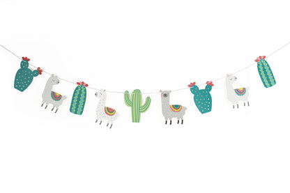 Llama and Cactus - Garland