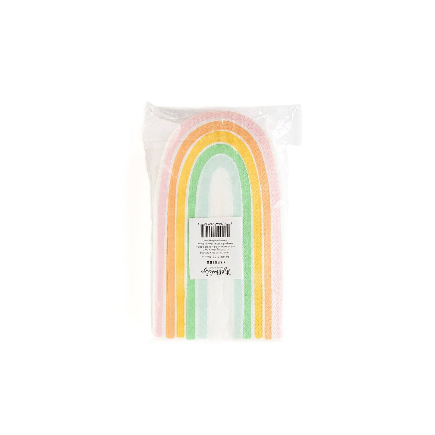 Pastel Rainbow Napkin