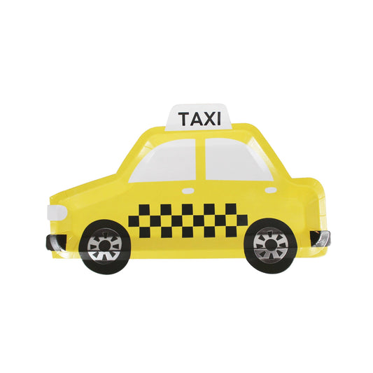 Taxi Plates, 12 ct