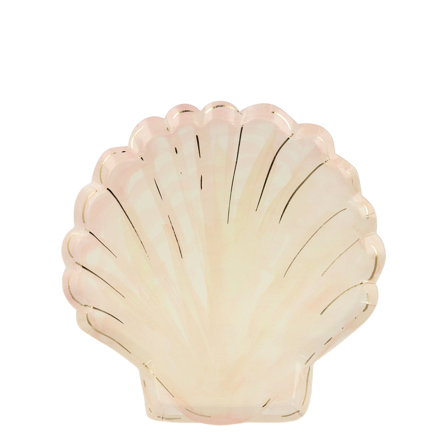 Watercolour Clam Shell Plates