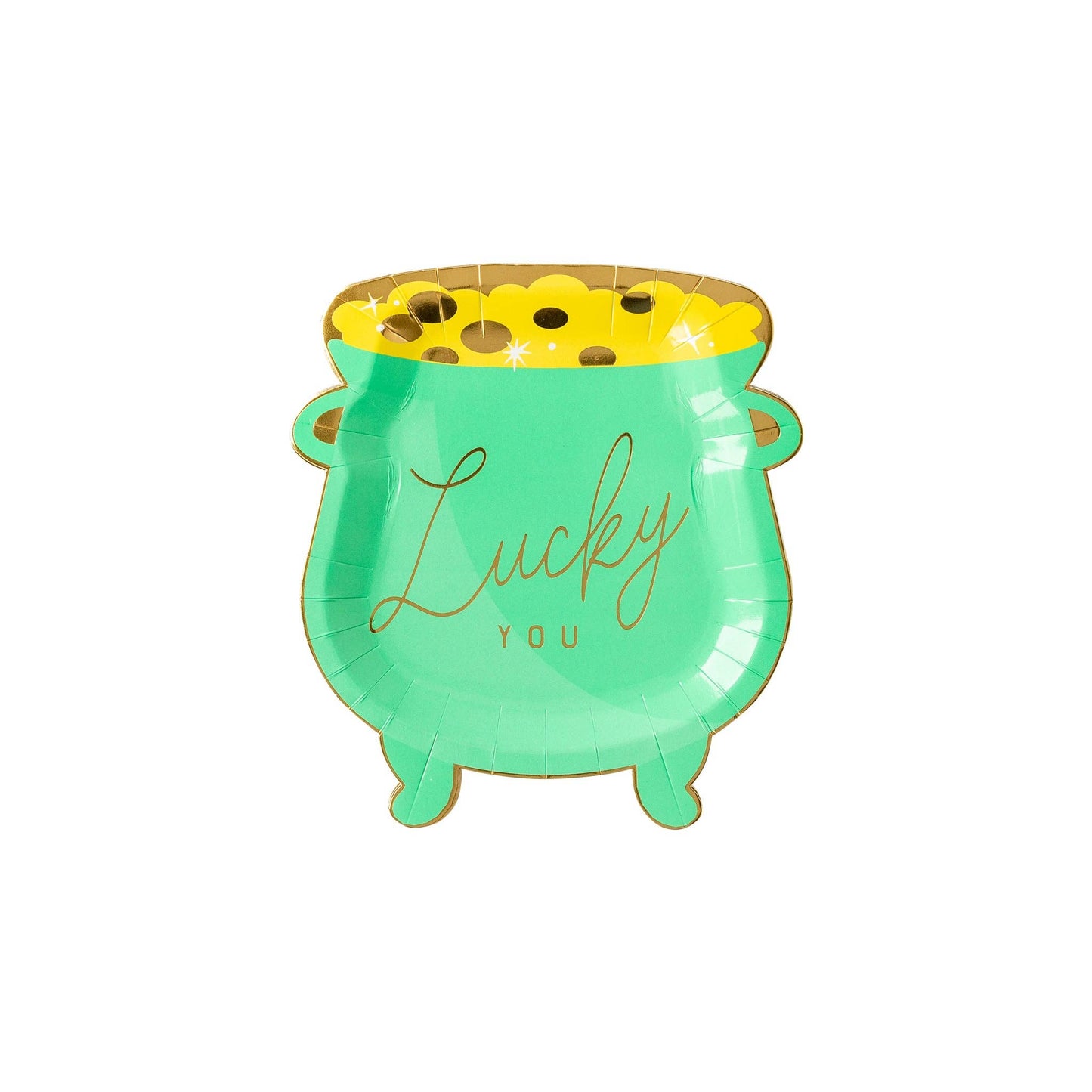 Occasions By Shakira - Shaped Pot Of Gold Plate