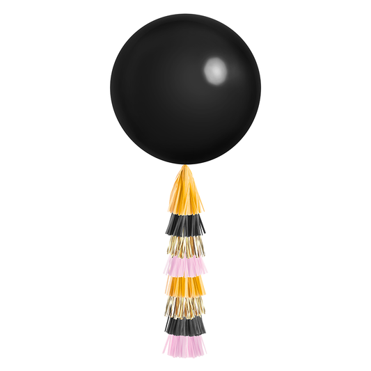 Jumbo Balloon & Tassel Tail - Halloween