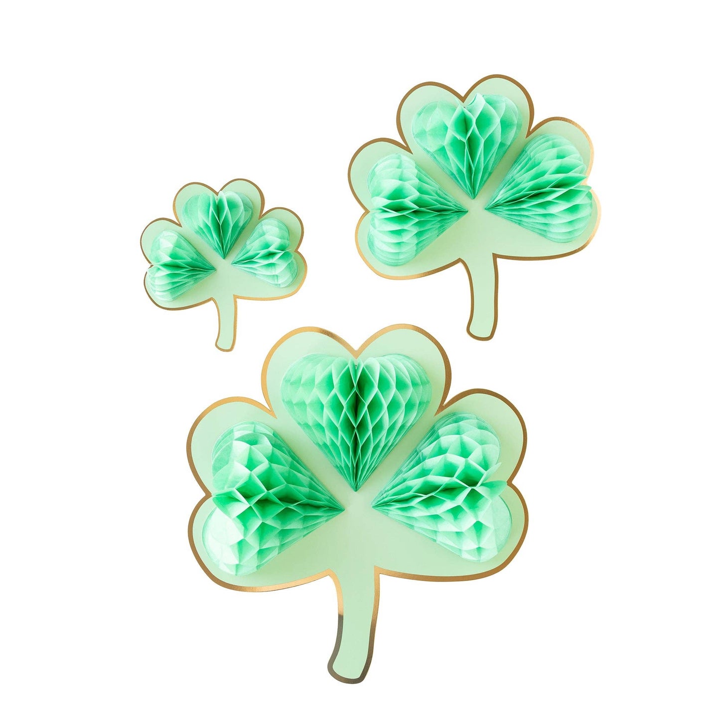 Hanging Shamrock Honeycomb