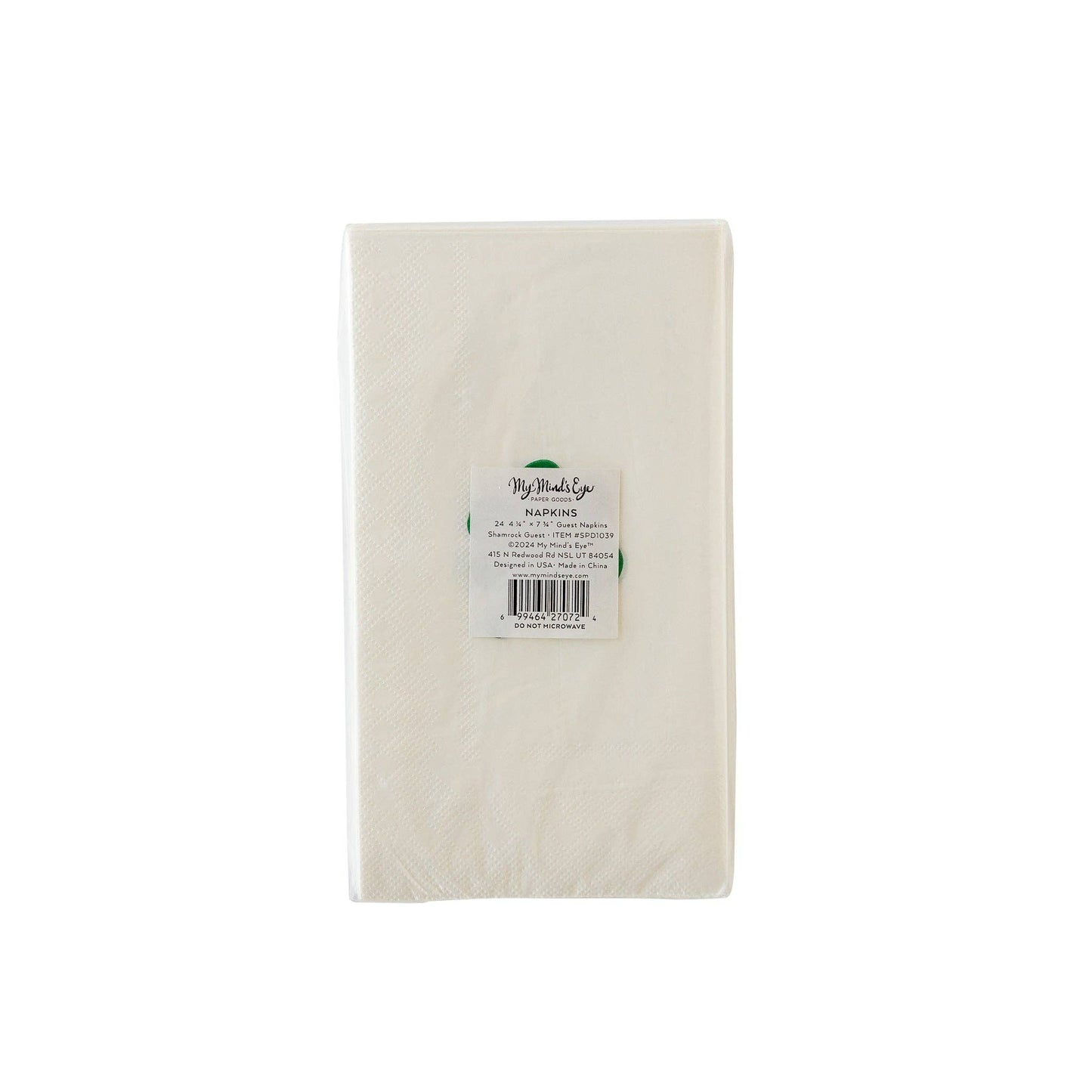 Shamrock Guest Napkin