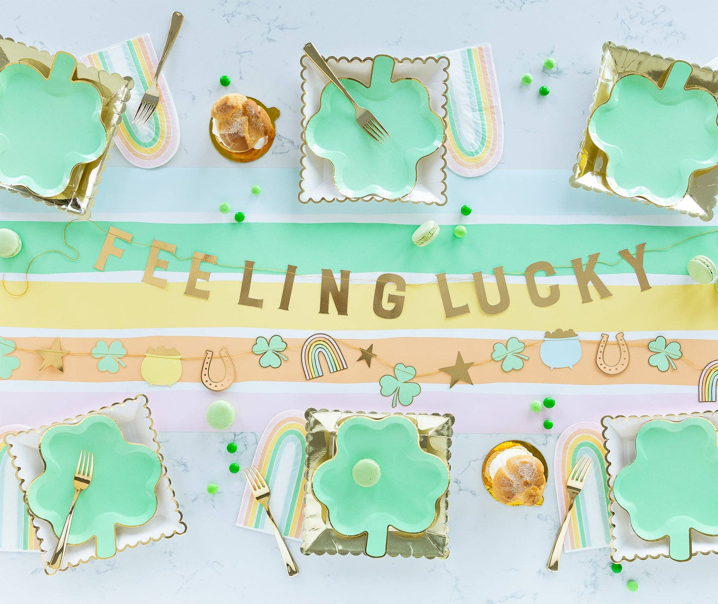 Pastel Lucky Banner Set