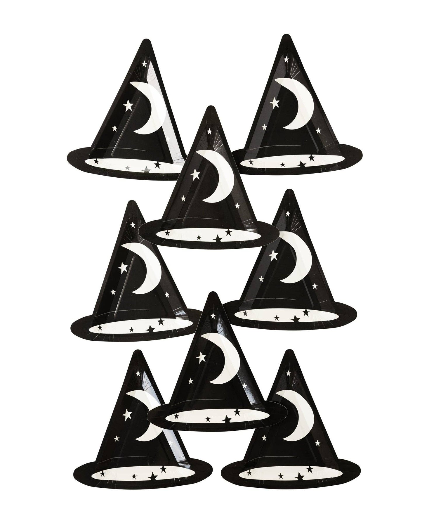 Witching Hour Witches Hat Shaped Plates