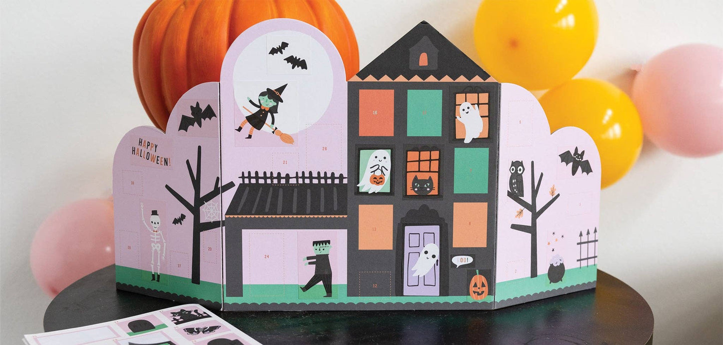 Halloween Sticker Advent Countdown