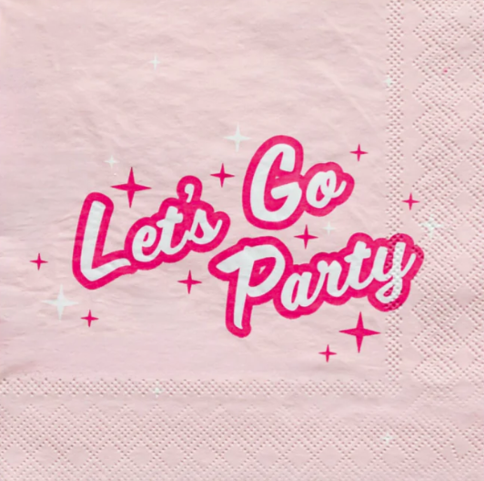 Let's Go Party Napkins