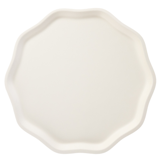 French Crème Compostable Dinner Plates