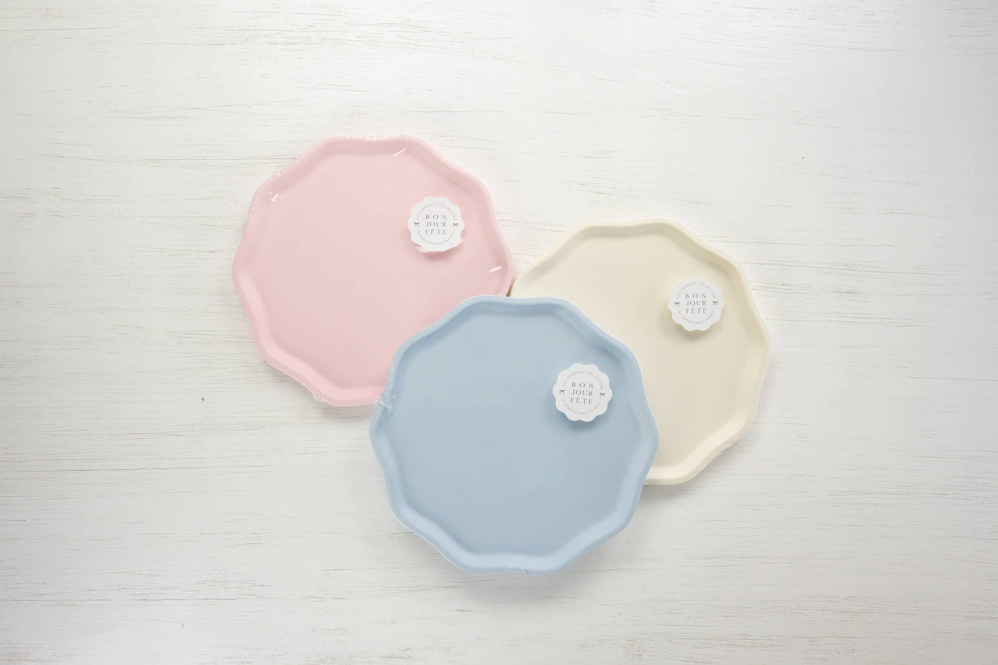 French Crème Compostable Dinner Plates