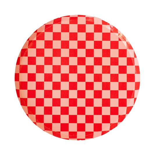 Check It! Dinner Plates - 8 Pk. - Cherry Crush