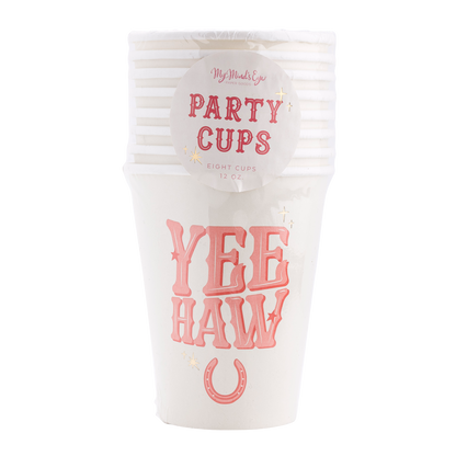 Yeehaw Paper Party Cups