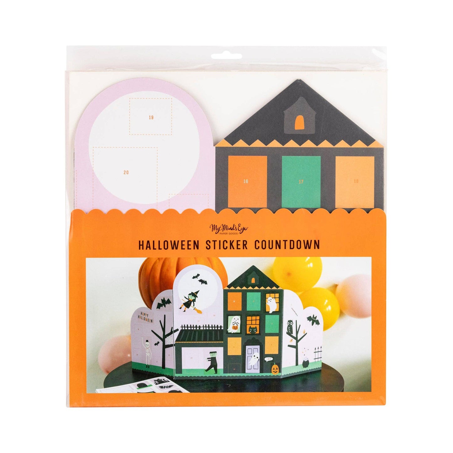 Halloween Sticker Advent Countdown