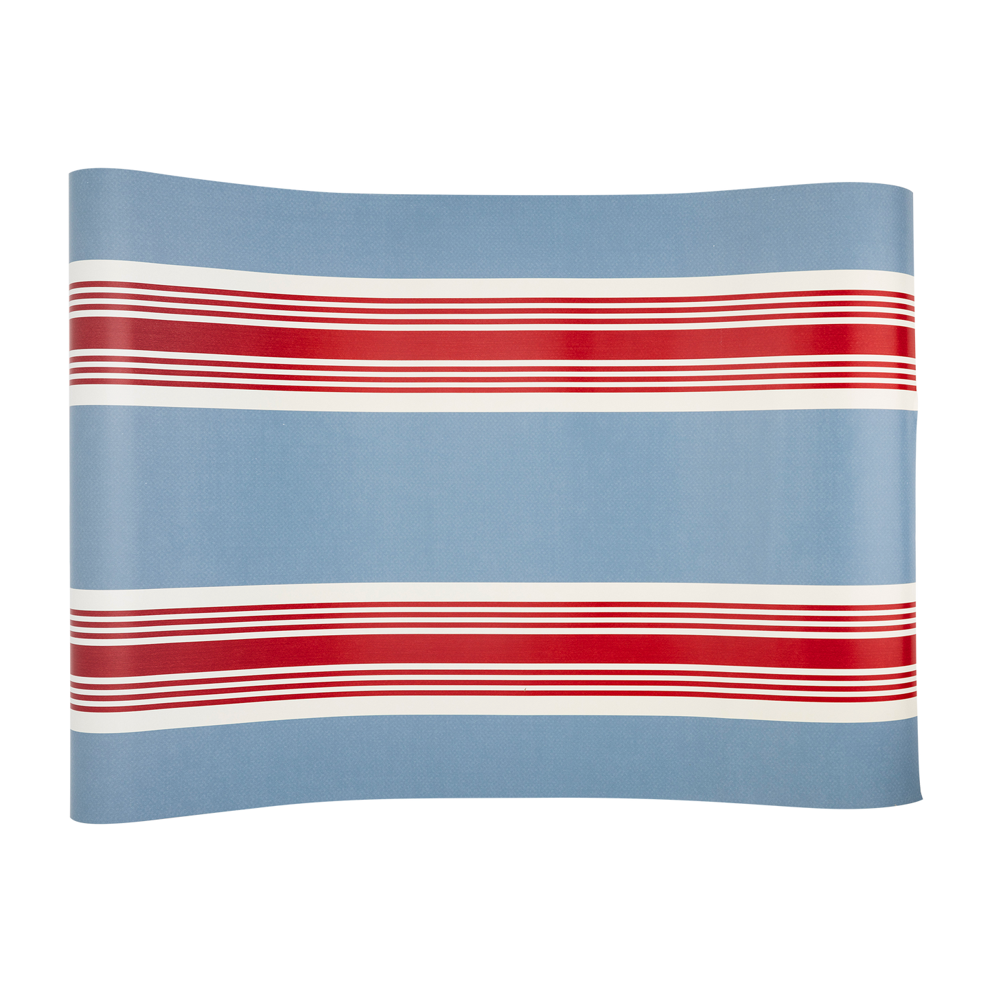 Hamptons Striped Paper Table Runner