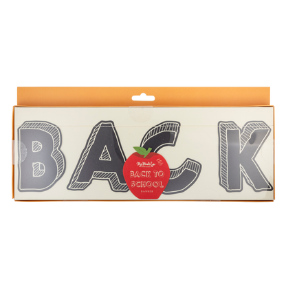 Back to School Banner