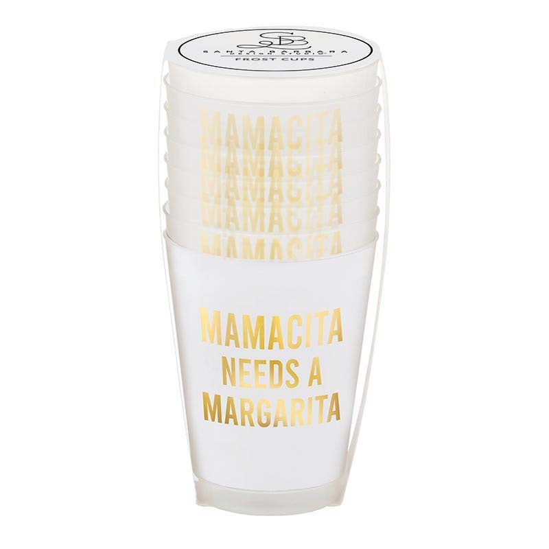 Gold Foil Frost Cup - Mama Need a Margarita