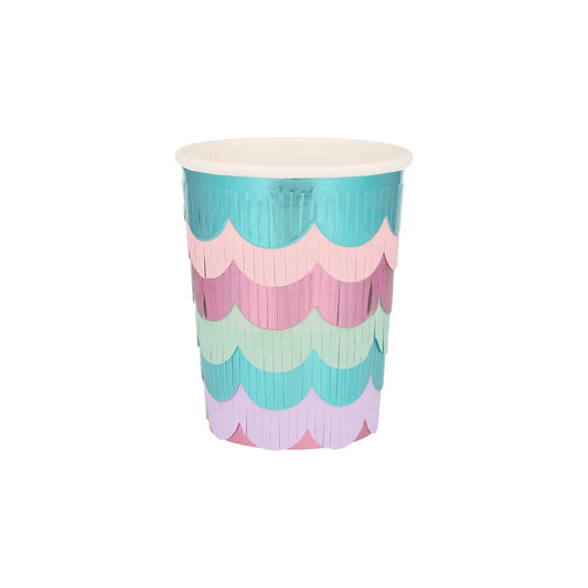 Mermaid Scalloped Fringe
Cups