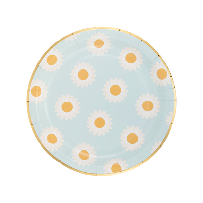 Daisies Paper Plate